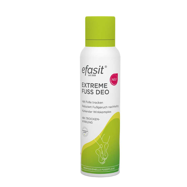 Spray deodorant pentru picioare Extreme, 150 ml, Efasit