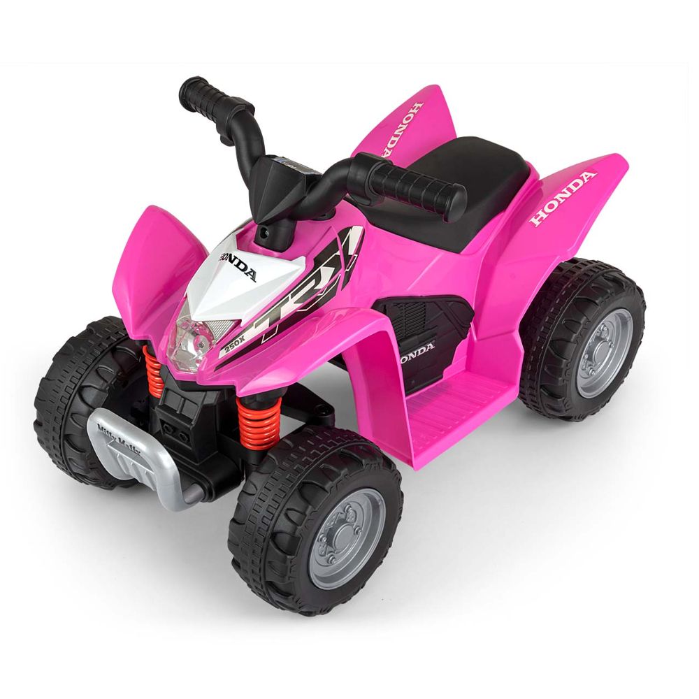 Atv electric pentru copii Quad Honda, TRX 250X, Pink, Milly Mally 549229