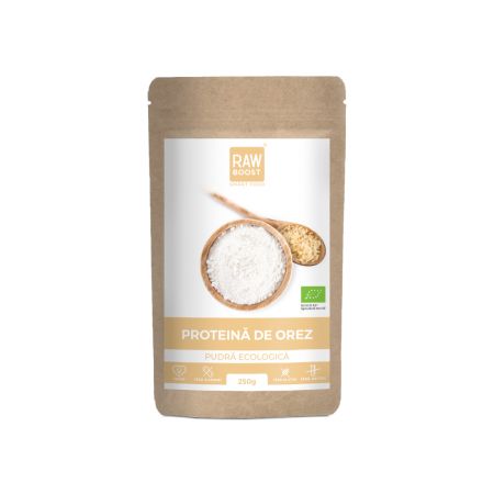 Proteina Bio de orez Smart Food, 250 g, RawBoost