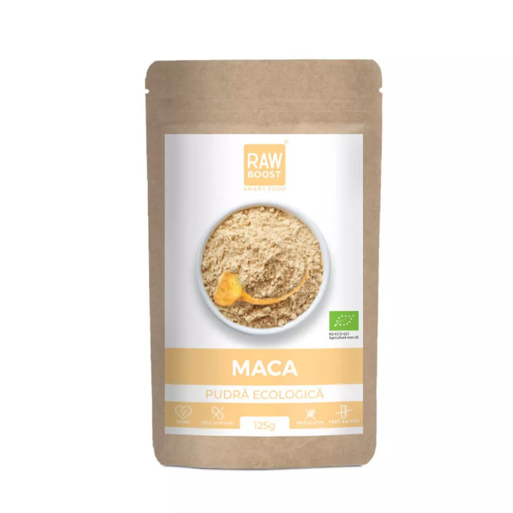 Maca pudra Bio Smart Food, 250 g, RawBoost