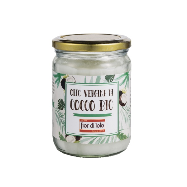 Ulei de cocos Virgin, 450 ml, Fior Di Loto