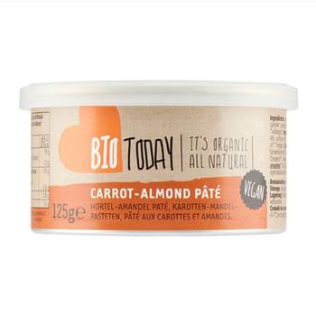 Crema vegana Bio cu morcovi si migdale, 125 g, Bio Today