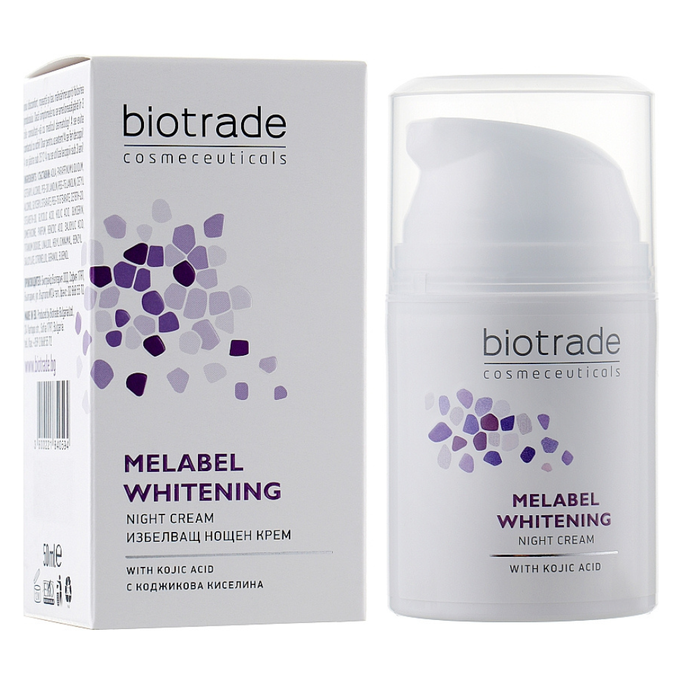 Crema depigmentanta de noapte Melabel, 50 ml, Biotrade