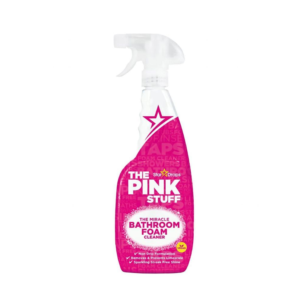 Spuma spray de curatare pentru baie, 750 ml, The Pink Stuff