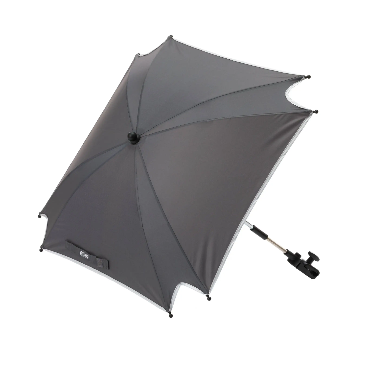 Umbrela cu protectie UV 50 +, Grey, 80 cm, Fillikid