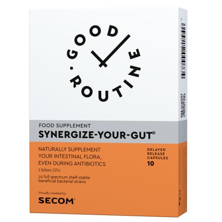 Synergize Your Gut Good Routine, 10 capsule vegetale, Secom