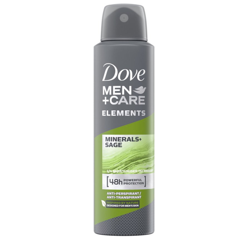 Deodorant Spray Mineral & Sage, 150 ml, Dove