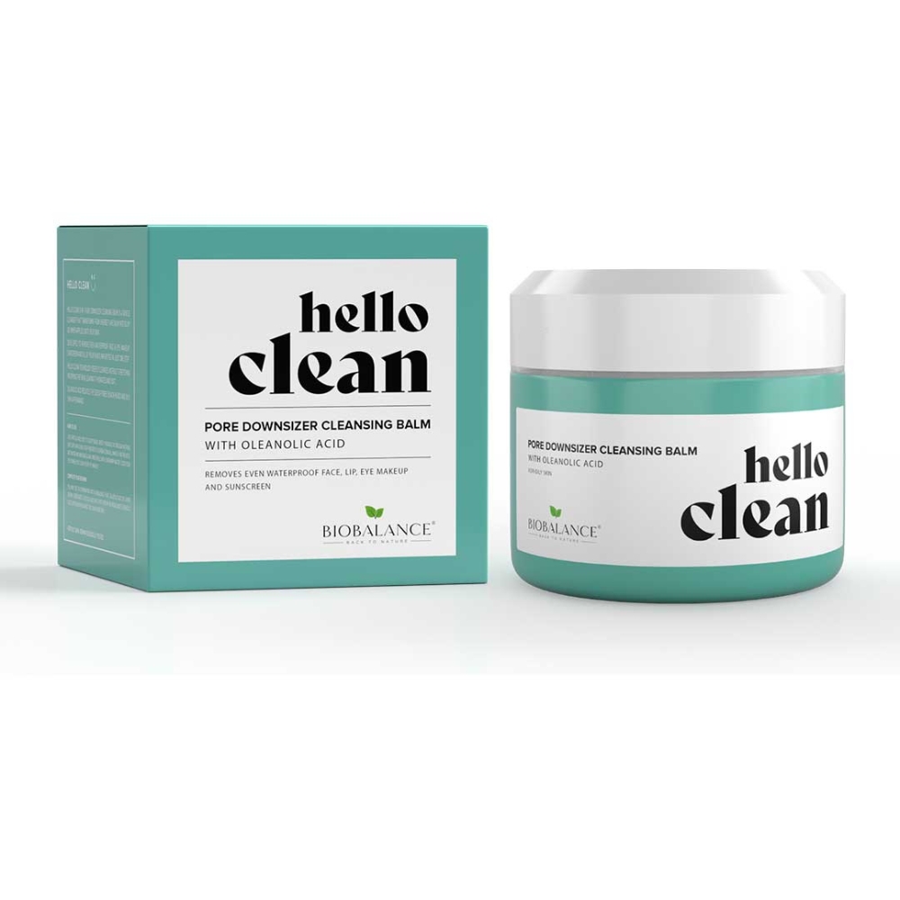Balsam de curatare faciala 3 in 1 cu Acid Oleanolic Hello Clean, 100 ml, Bio Balance