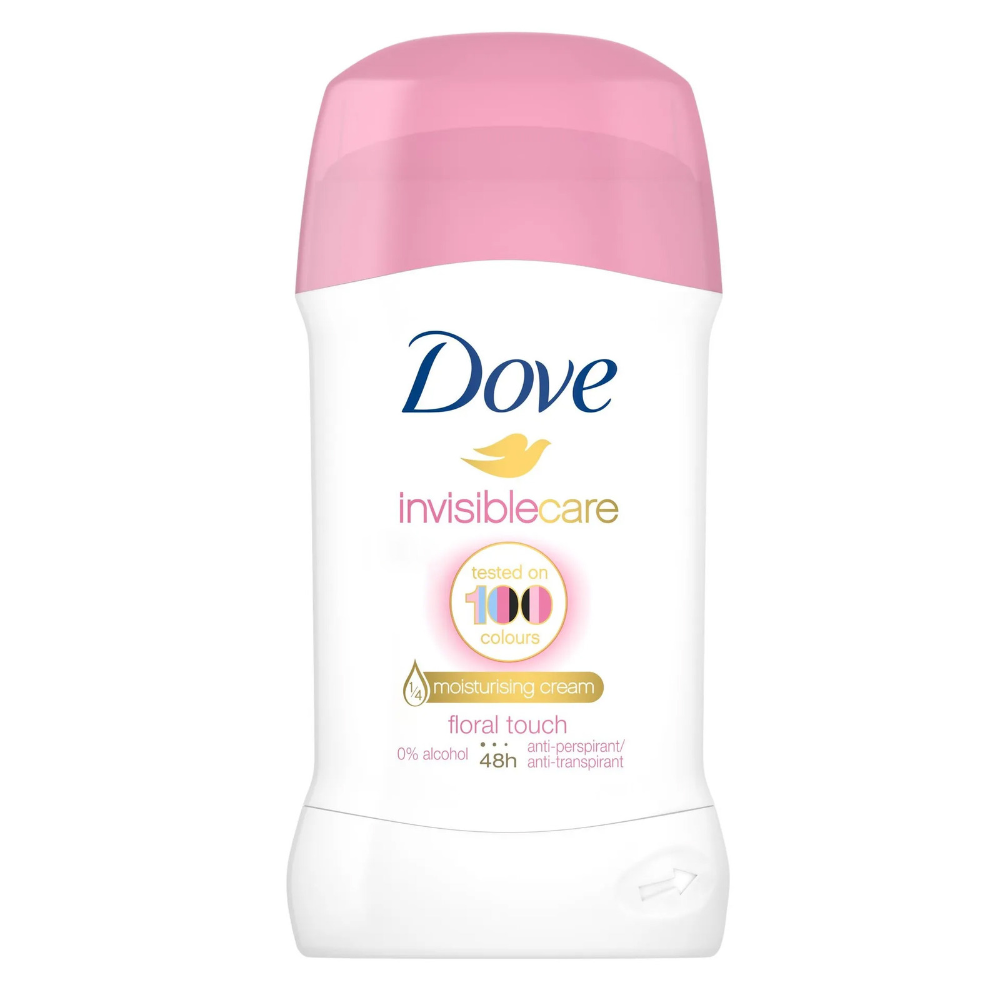 Antiperspirant stick Invisible Care, 40 ml, Dove
