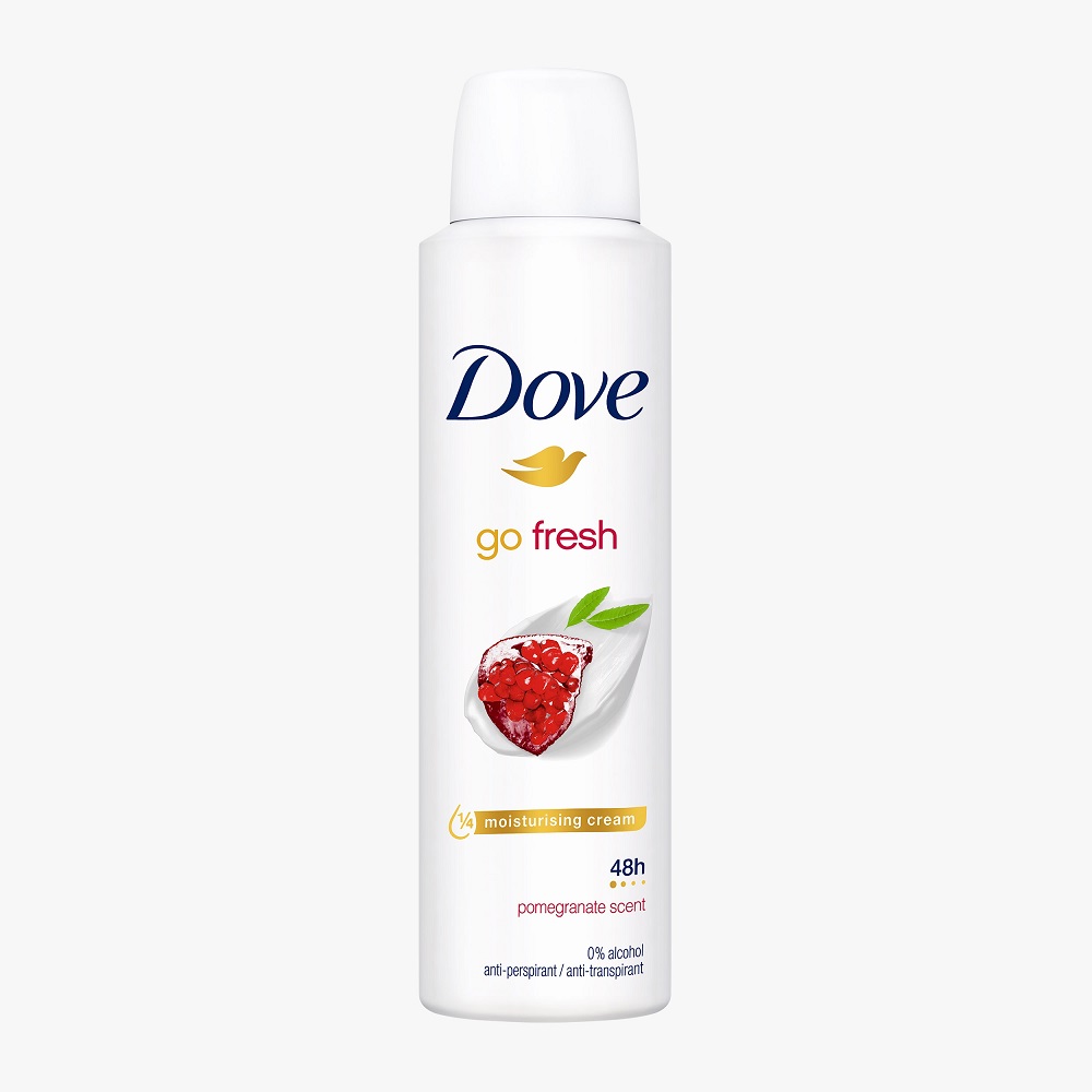 Deodorant Spray cu rodie Go Fresh, 150 ml, Dove