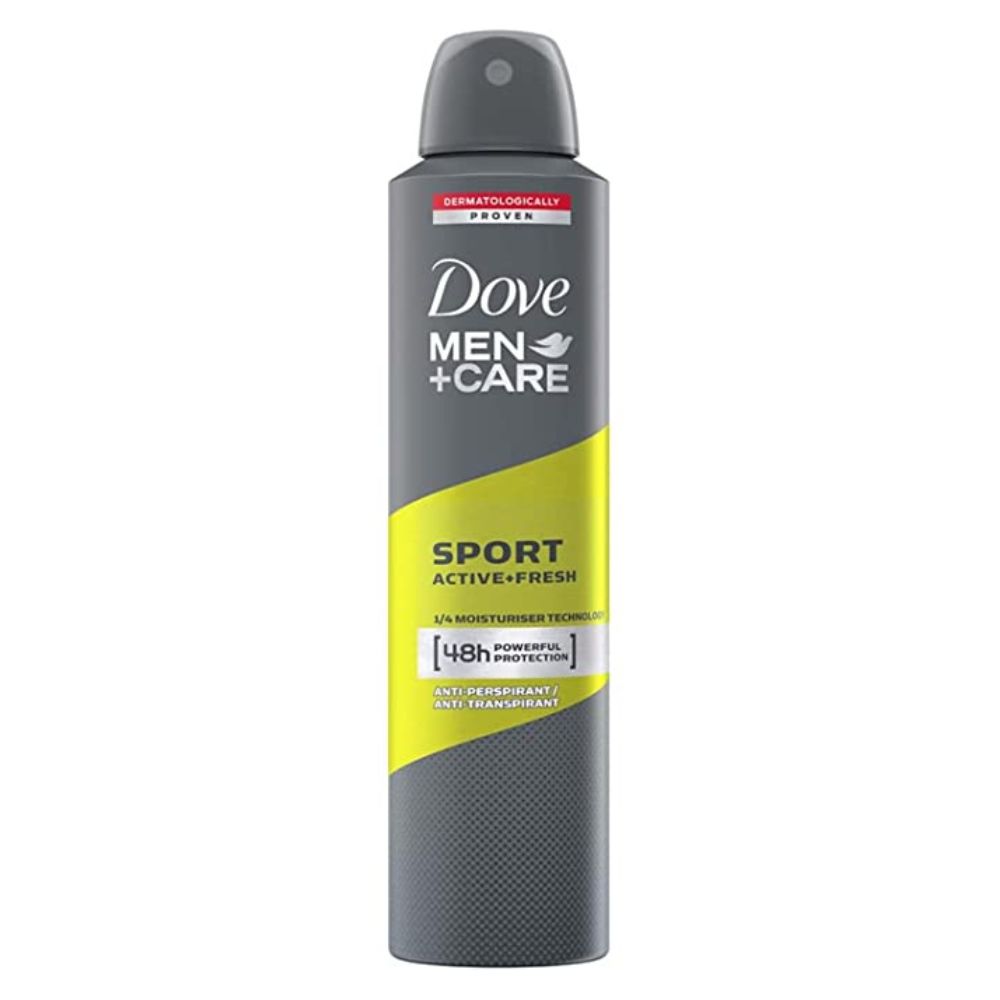 Deodorant Spray Sport Active Fresh Men+Care, 250 ml, Dove Men