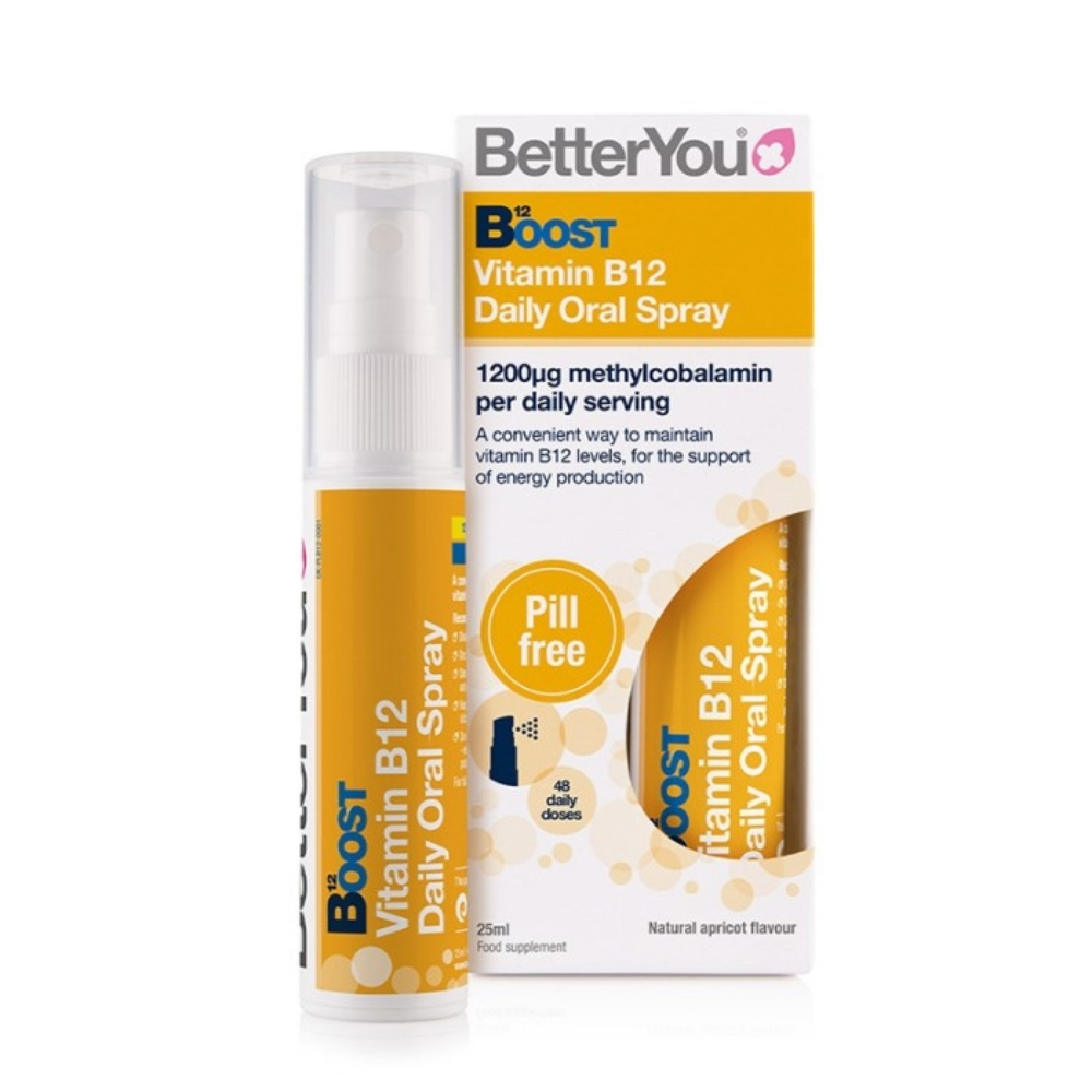 Boost B12 Oral Spray, 25 ml, BetterYou