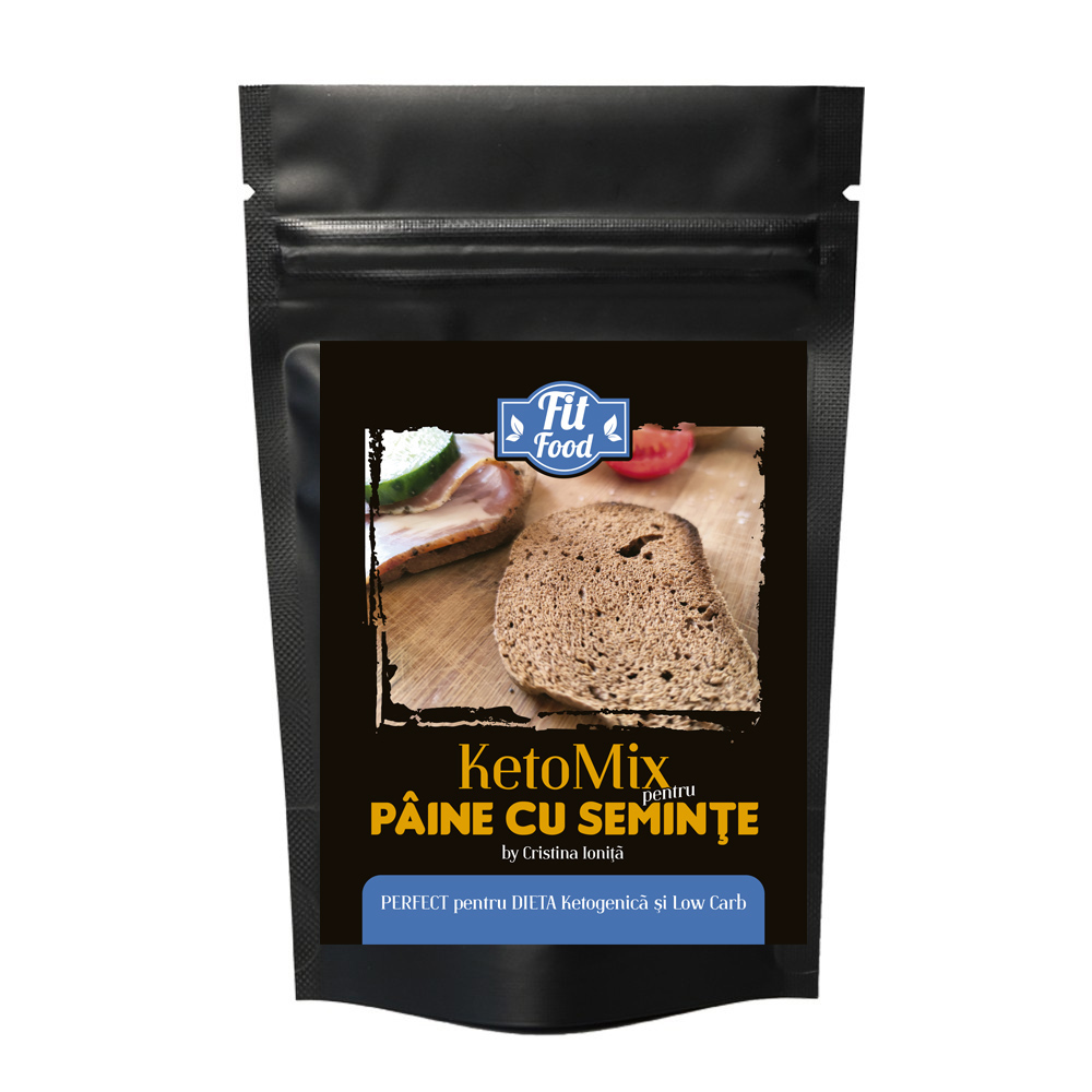 Ketomix Paine cu Seminte, 300 g, Fit Food