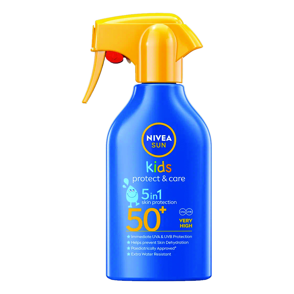 Spray protectie solara pentru copii cu SPF50+ Kids, 270 ml, Nivea Sun