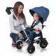 Tricicleta ultrapliabila pentru copii Nova Rubber, Albastru Inchis, Coccolle 555251