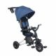 Tricicleta ultrapliabila pentru copii Nova Rubber, Albastru Inchis, Coccolle 555257