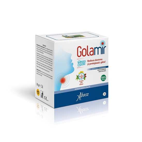 Golamir 2Act, 20 comprimate, Aboca