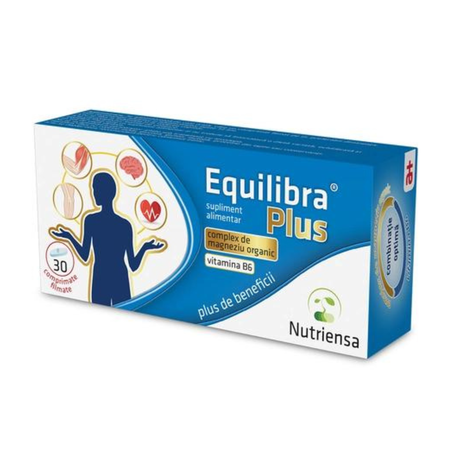 Equilibra Plus, 30 comprimate filmate, Antibiotice SA