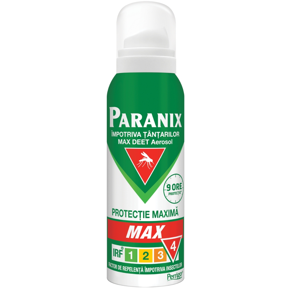 Spray anti tantari Max Deet Aerosol, 125 ml, Paranix