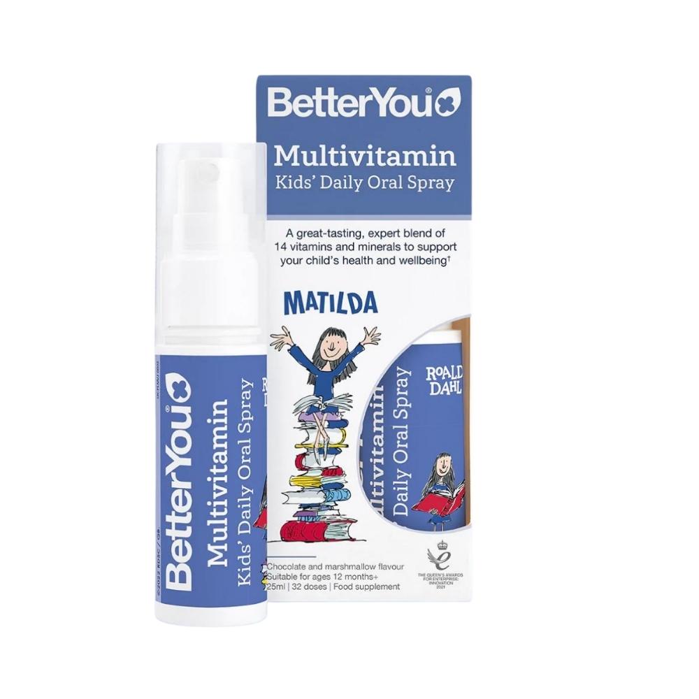 Spray Oral Multivitamin Kids, +12 luni, 25 ml, BetterYou