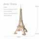 Puzzle 3D din lemn Turnul Eiffel Rolife, 14 ani+, 121 piese, Robotime 555822
