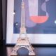 Puzzle 3D din lemn Turnul Eiffel Rolife, 14 ani+, 121 piese, Robotime 555821