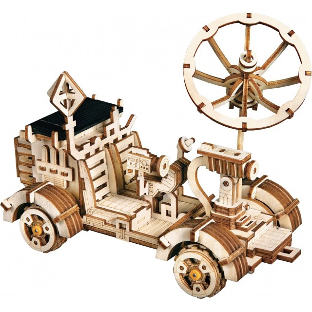 Puzzle 3D din lemn Rambler Rover Rokr, 175 piese, Robotime