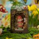 Puzzle 3D Mini Casuta de papusi dulciurile padurii diy Rolife, 37 piese, Robotime 555959
