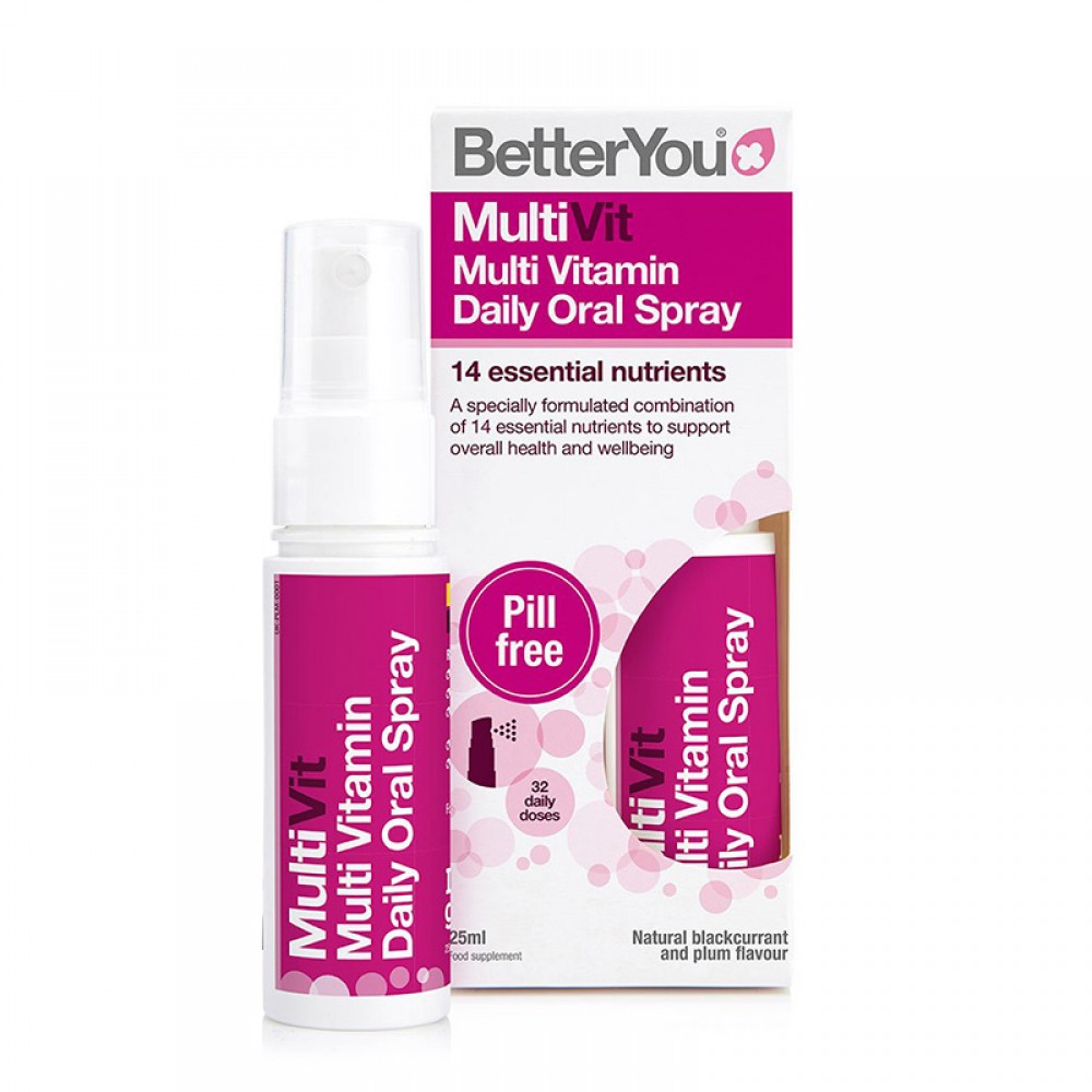 Spray oral cu multivitamine, 25 ml, BetterYou