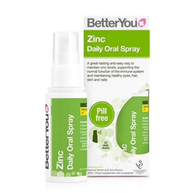 Spray oral cu zinc, 50 ml, BetterYou