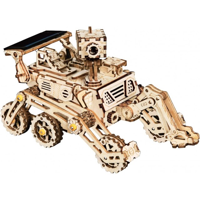 Puzzle 3D din lemn Harbinger Rover, 213 piese, Robotime