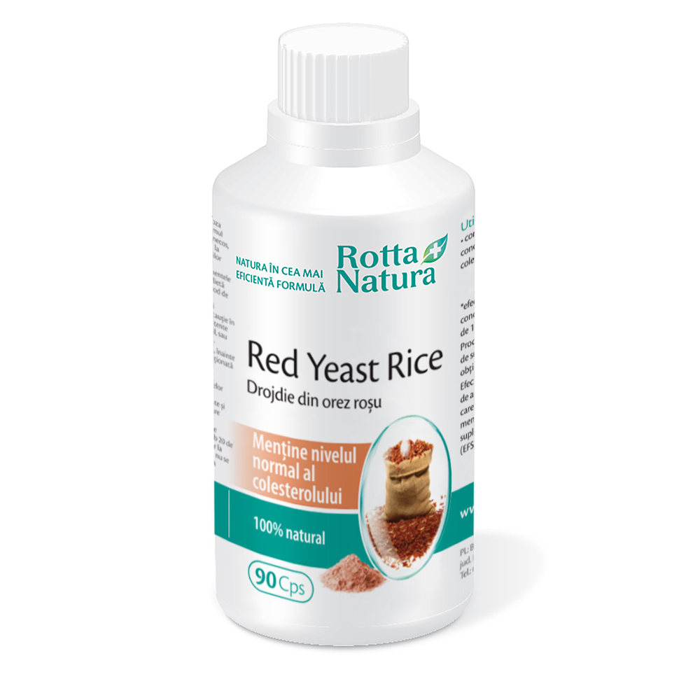 Drojdie din orez rosu Red Yeast Rice