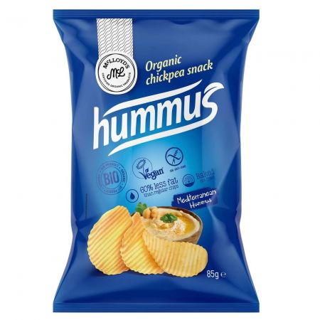 Chipsuri Eco din humus cu condimente mediteraneene, 85 g