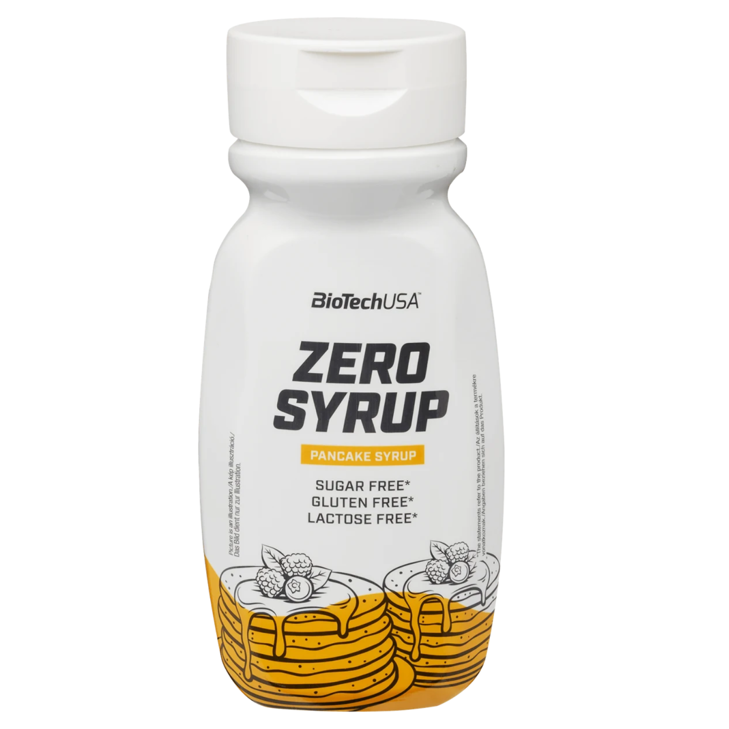 Zero syrup Pancake, 320 ml, BioTech USA