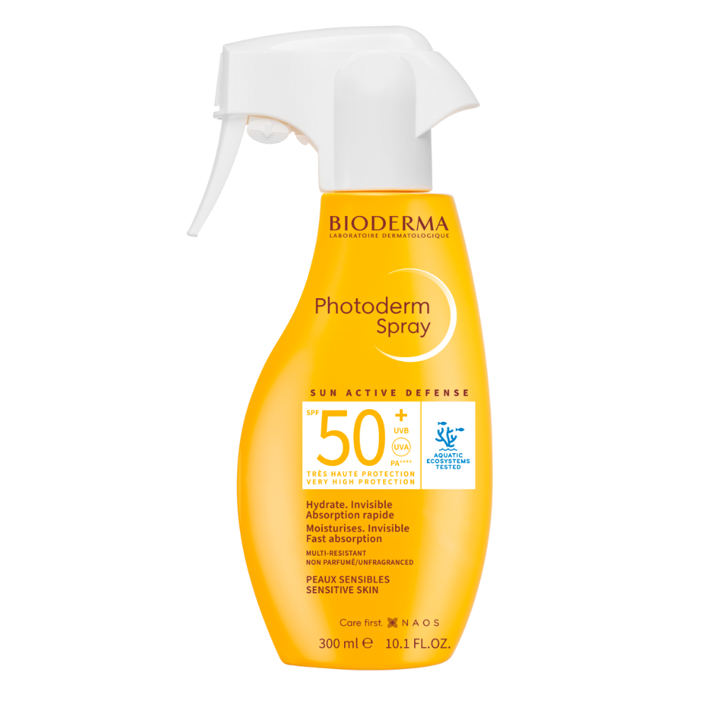 Spray protectie solara SPF 50+ Photoderm, 300 ml, Bioderma