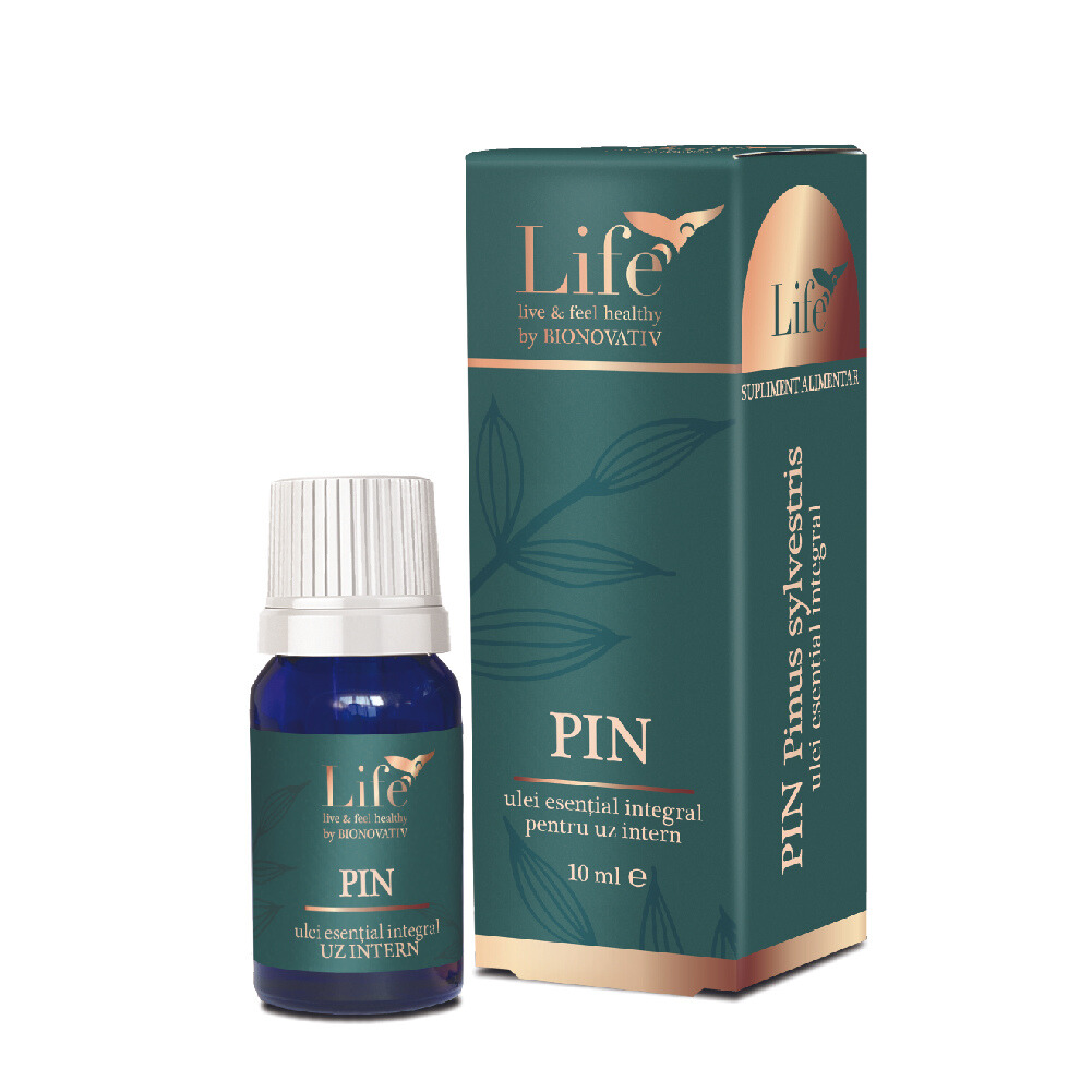 Ulei integral de pin Life, 10 ml, Bionovativ