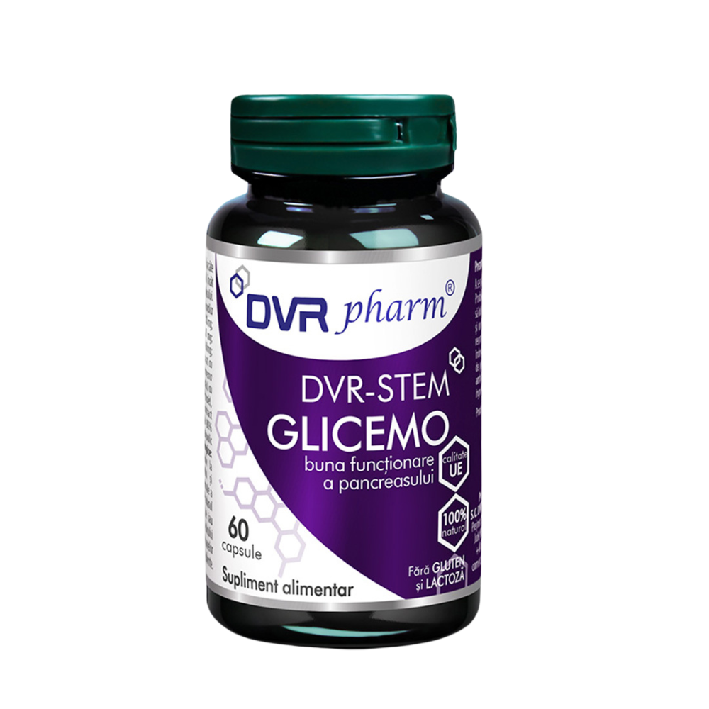 Stem Glicemo, 60 capsule, DVR Pharm