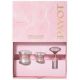 Set Roselift Collagene Crema de zi, Crema de ochi, Roller quart roz pentru masaj facial, 50 ml/15 ml, Payot 557799