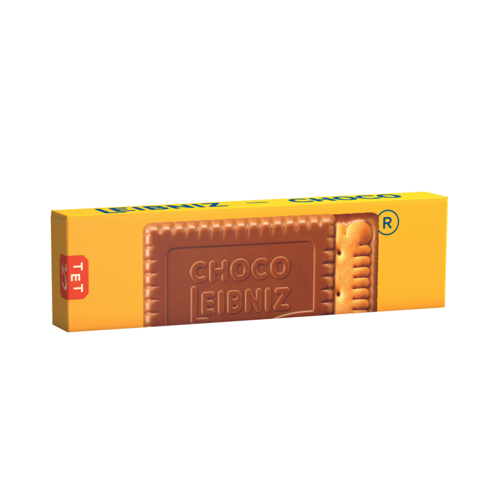 Biscuiti cu ciocolata, 125 g, Leibniz