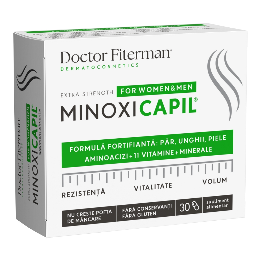 Minoxicapil, 30 capsule, Fiterman Pharma