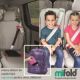 Booster inaltator scaun auto pentru copii Grab&Go, Roz, MiFold 452573