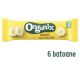 Batoane Bio din ovaz integral cu cereale si banane, +12 luni, 6 batoane x 30 g, Organix 521991