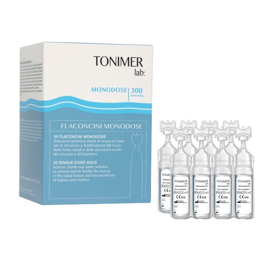 Apa de mare Solutie Isotonica Sterila, 30 flacoane x 5 ml, Tonimer Lab