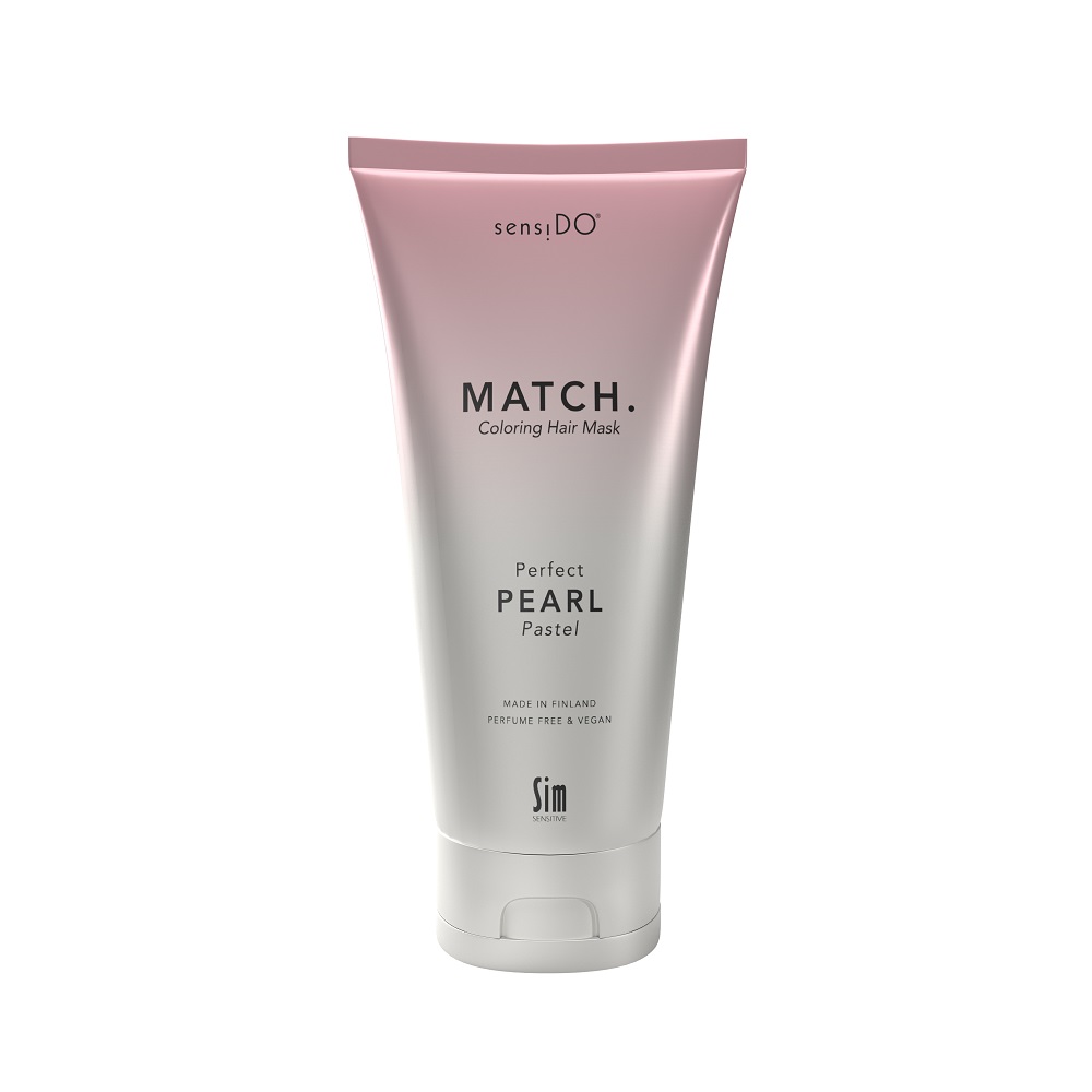 Masca de par coloranta Perfect Pearl Pastel, 200ml, Sensido Match