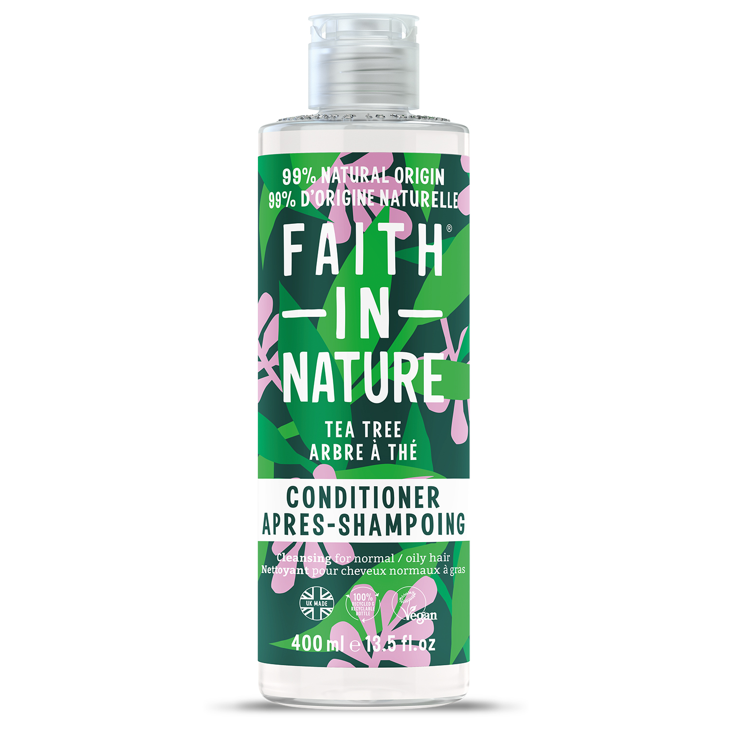 Balsam de par purifiant cu Tee Tree, 400 ml, Faith in Nature