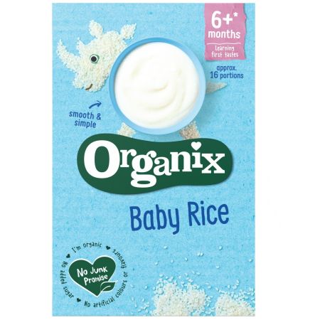 Cereale din faina de Orez Bio pentru bebelusi, +6 luni, 100 g