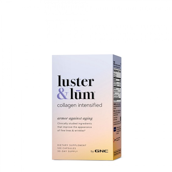 Luster & Lum Colagen Intensified, 120 capsule, GNC