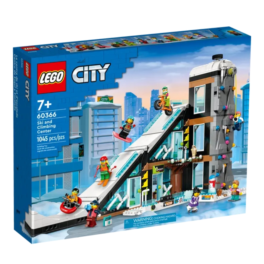 Centru de schi si escalada Lego City, +7 ani, 60366, Lego