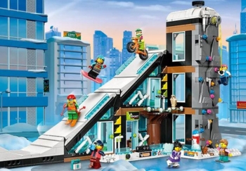 Centru de schi si escalada Lego City, +7 ani, 60366