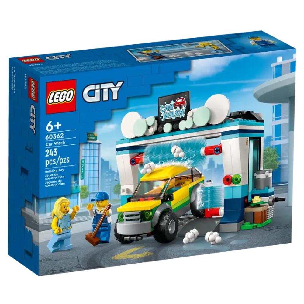 Spalatorie de masini Lego City, +6 ani, 60362, Lego